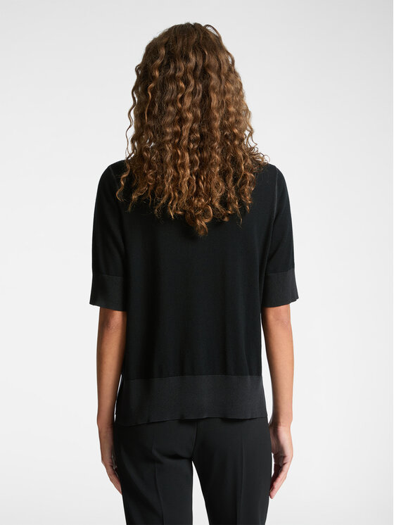 Elena Mirò Elena Mirò Maglione M518Z000659N033 Nero Regular Fit