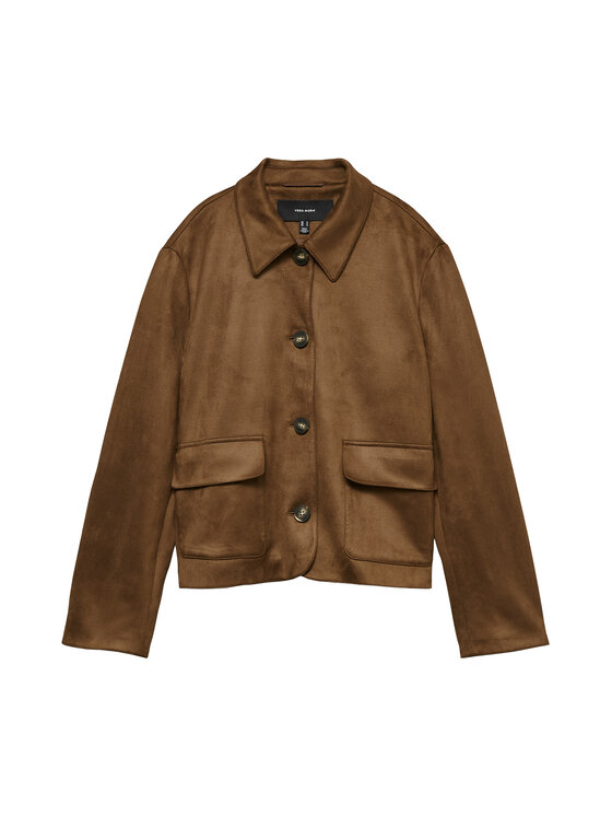 Vero Moda Vero Moda Átmeneti kabát Jose Kelly 10338632 Barna Regular Fit