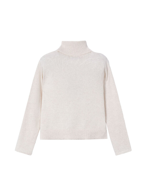 Mayoral Mayoral Rollkragenpullover 313 Beige Regular Fit