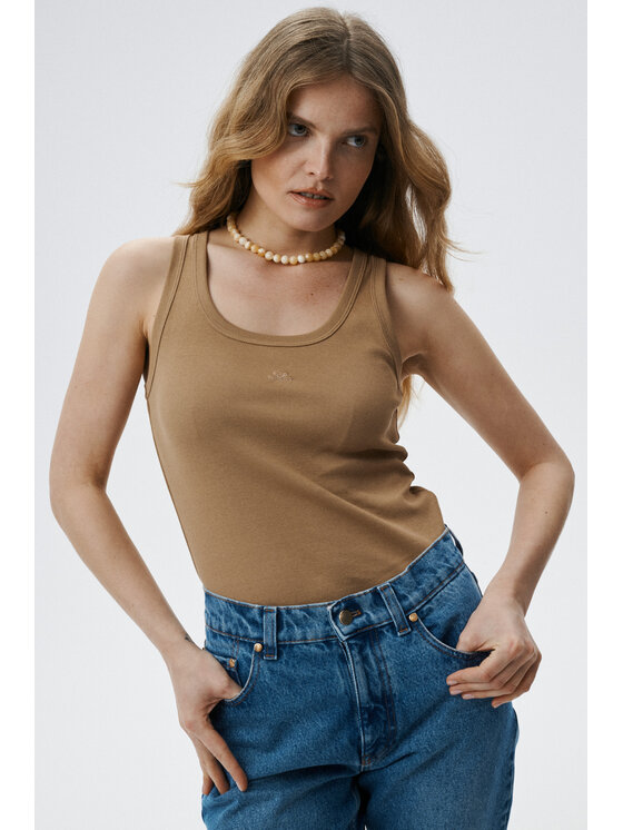 MARI PRETI MARI PRETI Smanicato Vista Marrone Regular Fit