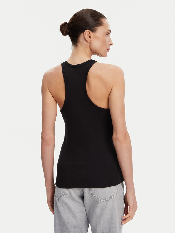 Calvin Klein Underwear Calvin Klein Underwear Marškinėliai LV00QS7492 Juoda Slim Fit