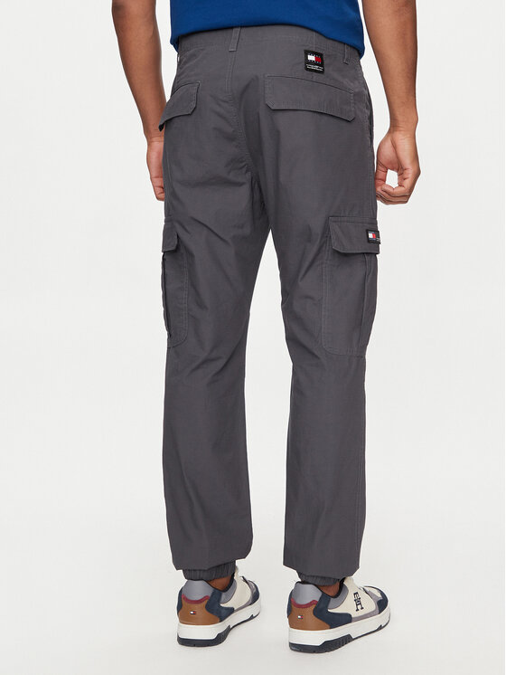 Tommy Jeans Tommy Jeans Džogeri Ethan DM0DM18342 Pelēks Regular Fit