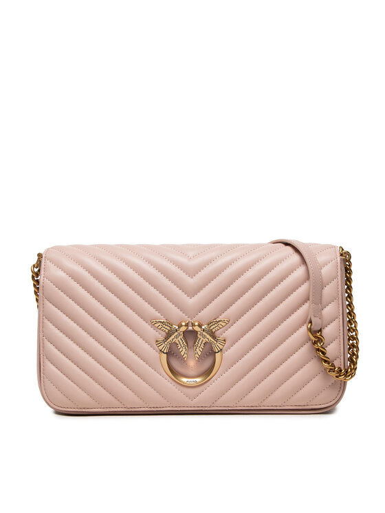 PINKO Pinko Borsetta Love Click Classic Baguette Che AL 22-23 PLTT 1P22R2 A03Z Rosa
