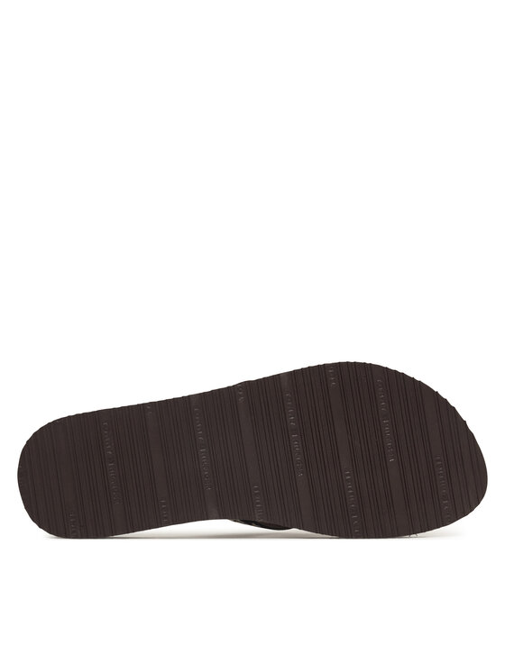 Tommy Hilfiger Tommy Hilfiger Japanke Corportate Sandal FW0FW09610 Smeđa