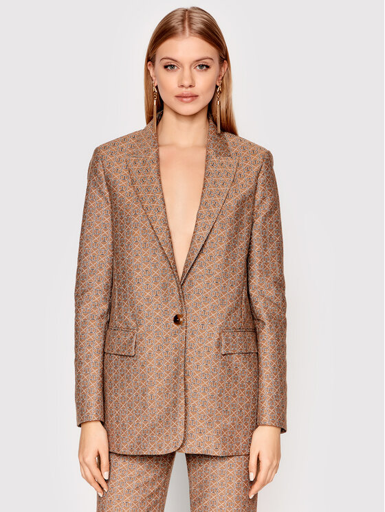 TWINSET Sacou 221TP2580 Maro Regular Fit