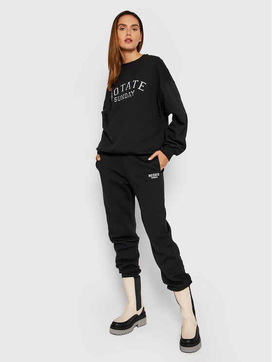 Pantaloni da tuta Mimi RT766 Nero Oversize