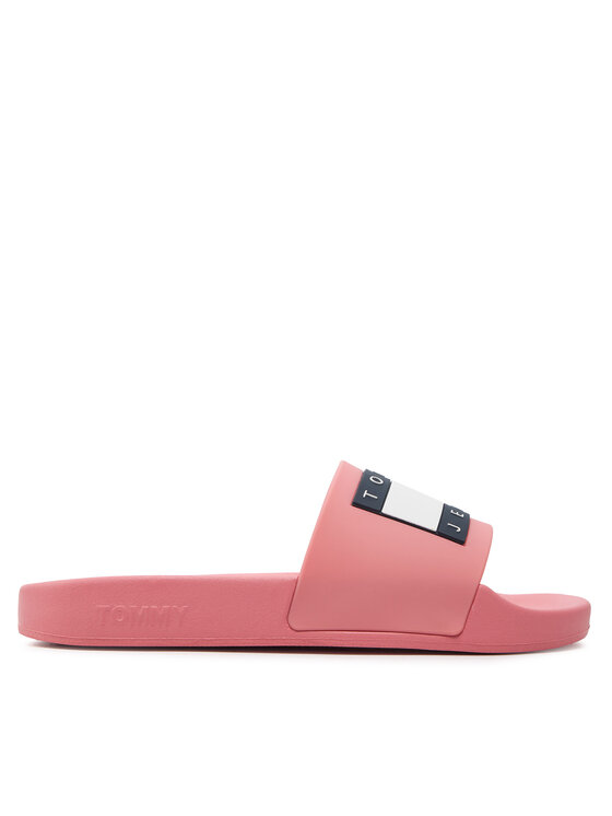 Tommy Jeans Šľapky Tommy Jeans Flag Pool Slide Ess EN0EN02115 Ružová