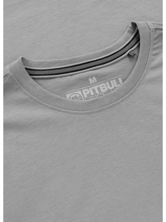 PITBULL PITBULL T-Shirt Koszulka męska DOG SD XXL Szary Regular Fit
