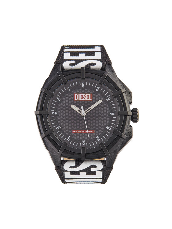 Diesel Diesel Laikrodis Framed Solar DZ4654 Juoda