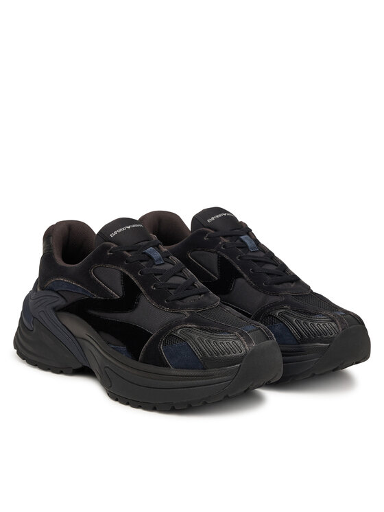 Emporio Armani Emporio Armani Sneakersy EM004828 AF23184 Czarny