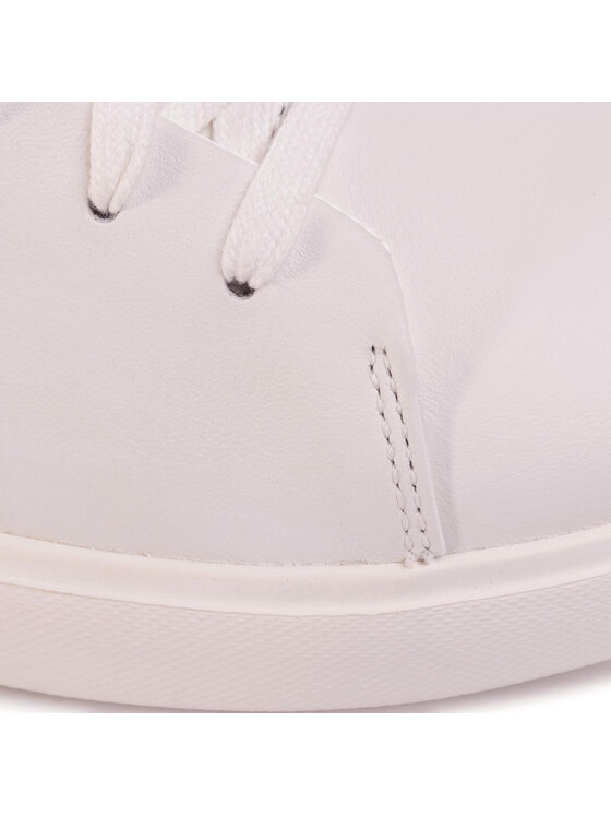 Clarks Clarks Sneakersy Un Costa Lace 261401647 Biały