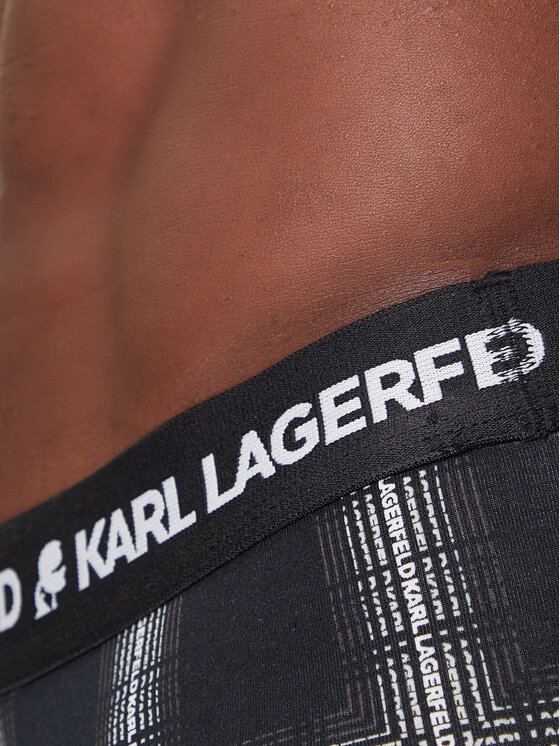 KARL LAGERFELD KARL LAGERFELD Набір з 3 пар боксерів A4M47002 Чорний