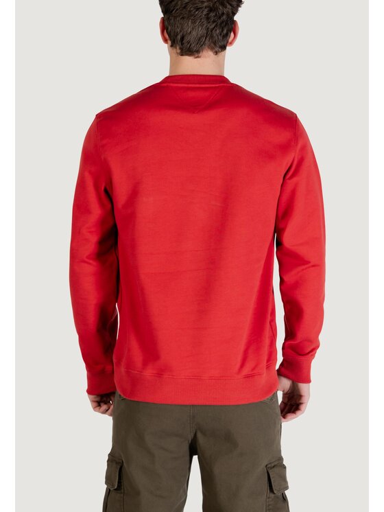 Tommy Jeans Tommy Jeans Felpa DM0DM22643 Rosso Casual Fit