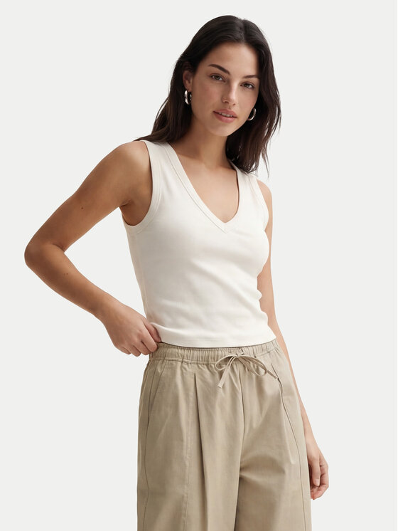 Vero Moda Vero Moda Topiņš Chloe 10342916 Balts Regular Fit