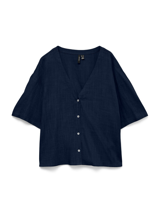 Vero Moda Vero Moda Camicia Rosie 10346914 Blu scuro Loose Fit
