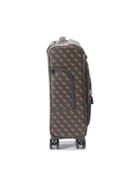 Guess Guess Середня валіза Divvy (Q) Travel TWQ883 09830 Коричневий