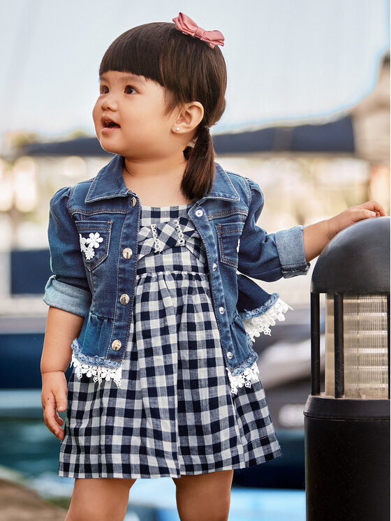 Mayoral Mayoral Sommerkleid 1963 Dunkelblau Regular Fit