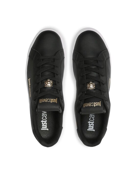 Just Cavalli Just Cavalli Sneakersy 74QB3SB3 Čierna