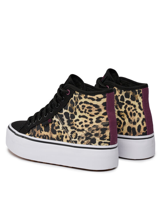 DC Shoes DC Shoes Sneakersy Manual Hi Wnt ADJS300286 Čierna