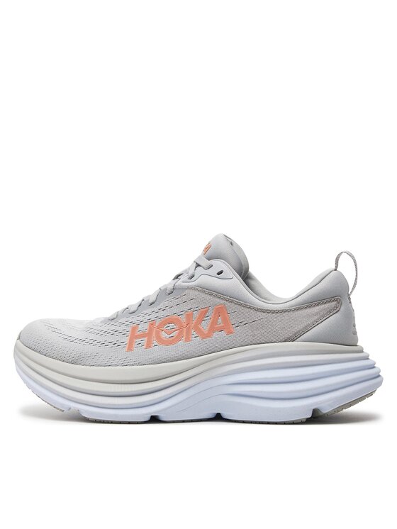 Hoka Hoka Παπούτσια για Τρέξιμο Bondi 8 1127952 Γκρι