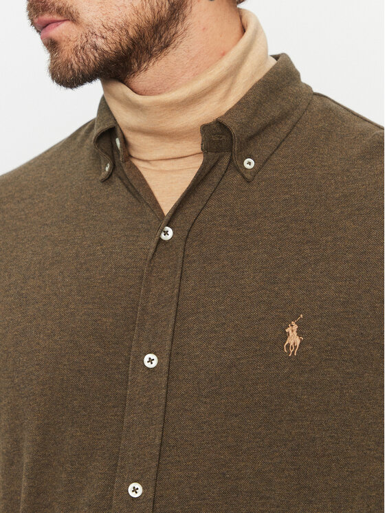 Polo Ralph Lauren Polo Ralph Lauren Marškiniai 710654408111 Žalia Regular Fit