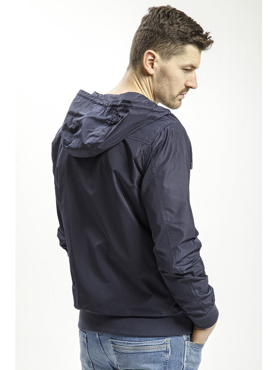 Cross Jeans Cross Jeans Kurtka przejściowa 40272-001 Granatowy Regular Fit