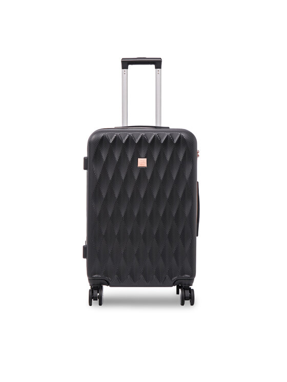 Semi Line Valiză medie T5722-3 Negru