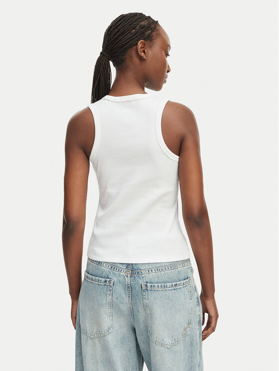Calvin Klein Jeans Calvin Klein Jeans Felső LV047F239G Fehér Slim Fit