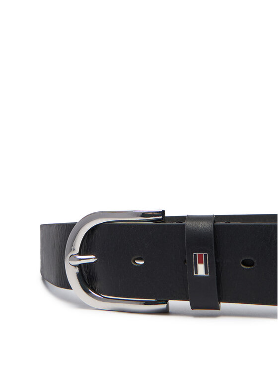 Tommy Hilfiger Tommy Hilfiger Dámsky opasok New Danny Belt WW0WW11590 Čierna