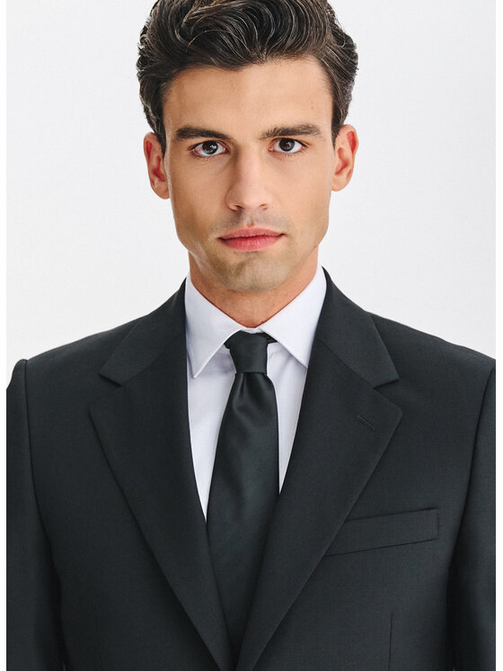 Pako Lorente Pako Lorente Marynarka P000P-3G-005 Czarny Slim Fit