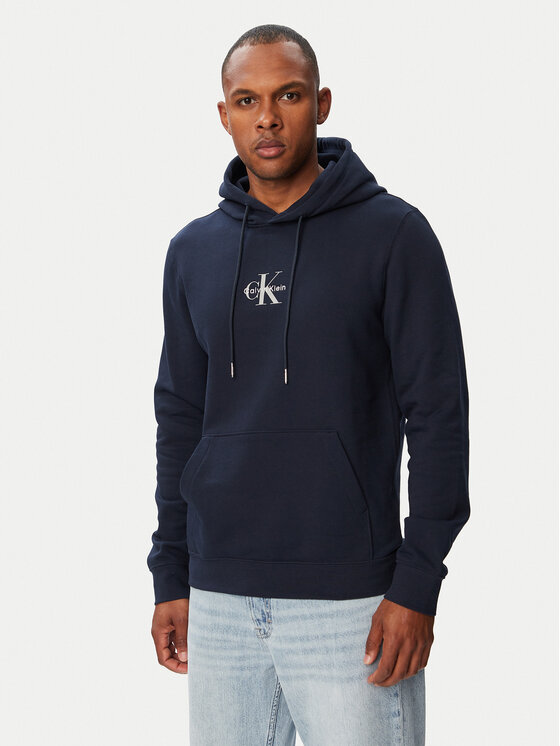 Calvin Klein Jeans Hanorac LV04RG279G Bleumarin Regular Fit