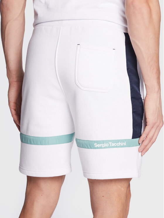 Sergio Tacchini Sergio Tacchini Pantaloncini sportivi Ginnico 39843 Bianco Regular Fit