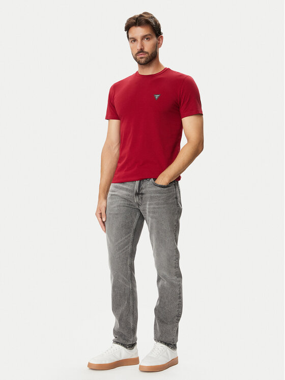 Guess Guess Тишърт U6BM01 K5385 Бордо Regular Fit