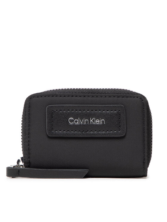 Calvin Klein Majhna ženska denarnica Ck Essential Za Wallet Sm K60K609194 Črna