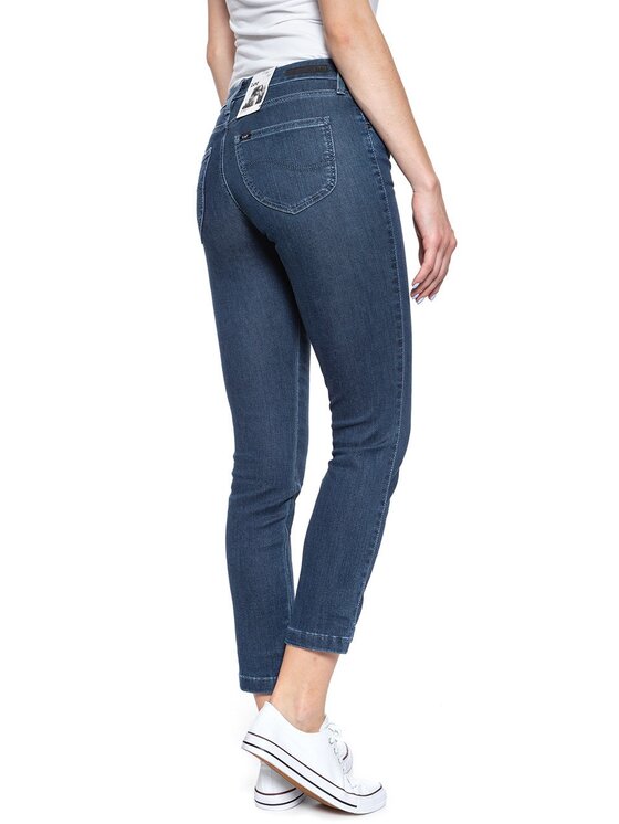 Lee Lee Jeansy SCARLETT Niebieski Skinny Fit