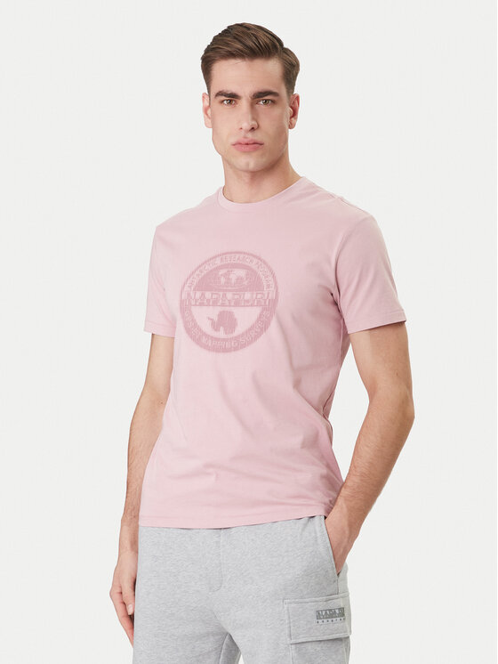 Napapijri Napapijri T-Shirt S-Mahsa NP0A4FZB Rosa Regular Fit