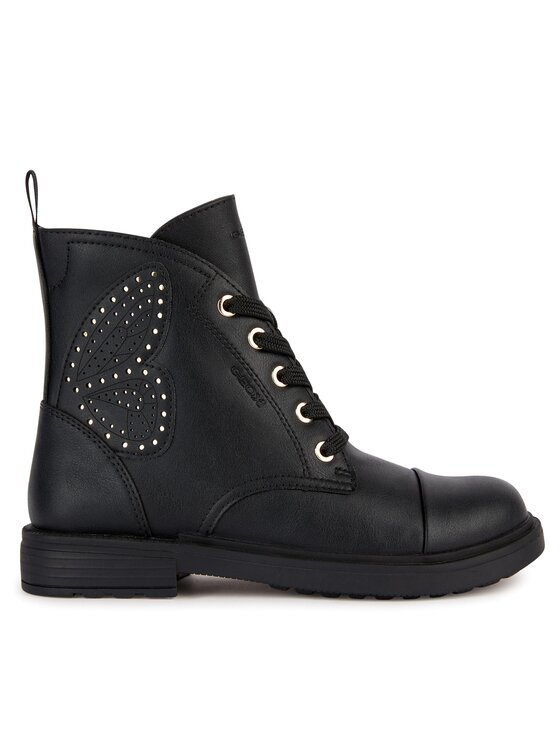 Geox Geox Botine J Eclair Girl J369QM 000BC C9999 M Negru