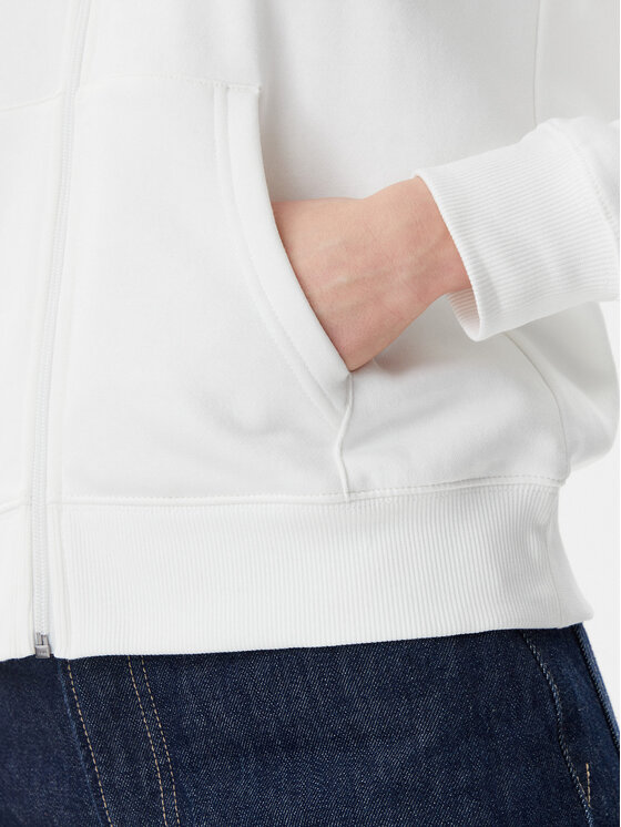 Tommy Jeans Tommy Jeans Bluza Flag DW0DW19729 Biały Regular Fit
