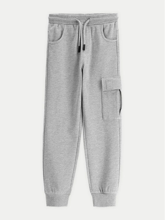 Coccodrillo Coccodrillo Долнище анцуг WC5120102VBA Сив Regular Fit