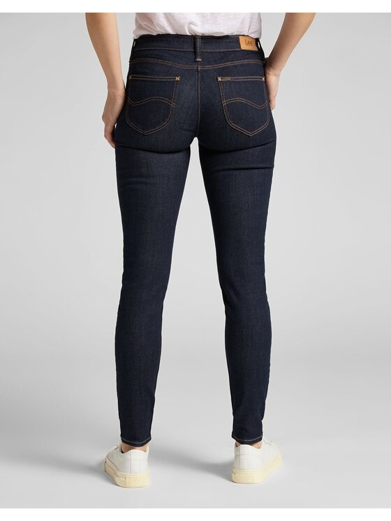 Lee Lee Jeansy SCARLETT Niebieski Skinny Fit