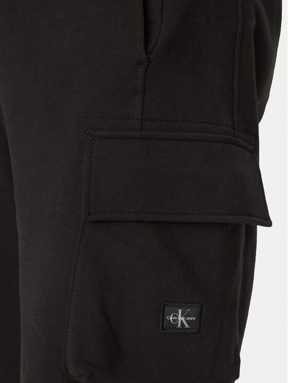 Calvin Klein Jeans Calvin Klein Jeans Sportske kratke hlače J30J327284 Crna Regular Fit