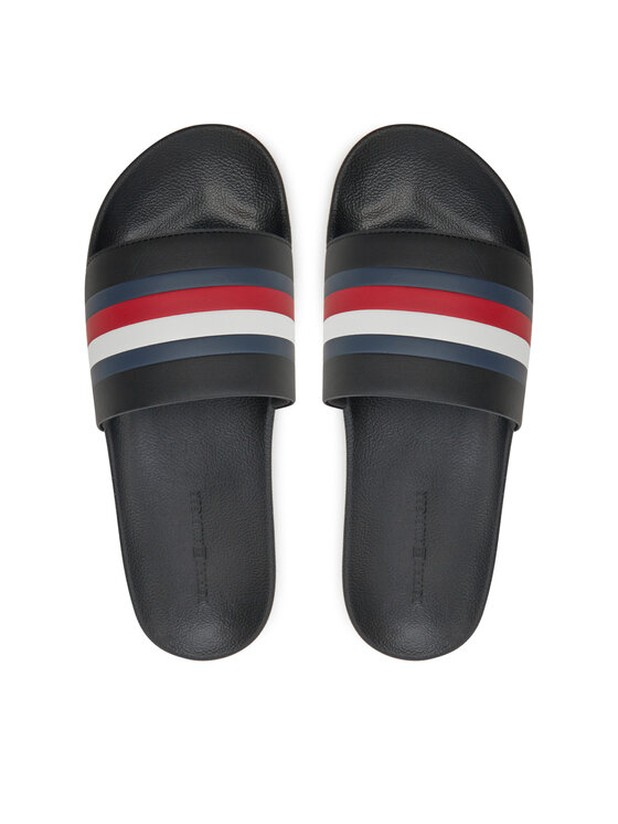 Tommy Hilfiger Tommy Hilfiger Şlapi FM0FM05233 Negru