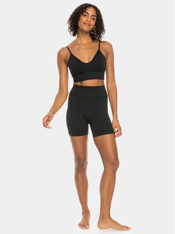 Roxy Roxy Sporta krūšturis Seamless Bra Tops ERJKT04020 Pelēks