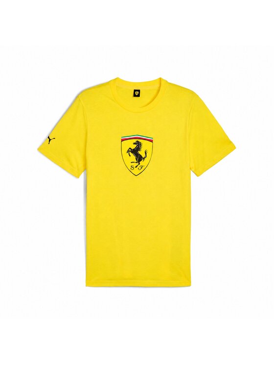 Puma Puma T-Shirt 632783 Żółty Regular Fit