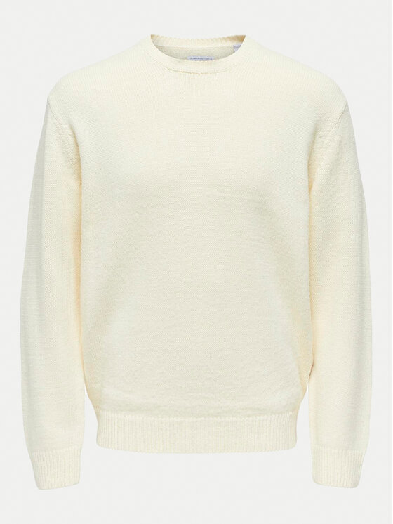 Only & Sons Only & Sons Džemperis Anthony 22029798 Écru Regular Fit