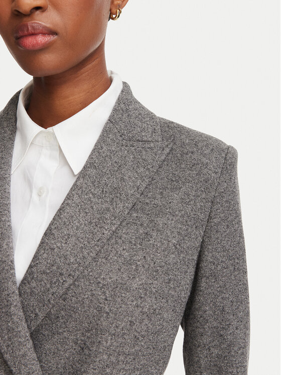 Marella Marella Marynarka Materia 2625916021 Szary Regular Fit