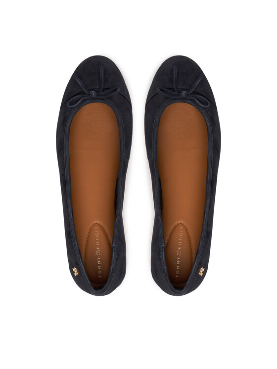 Tommy Hilfiger Tommy Hilfiger Балеринки FW0FW09357 Тъмносин