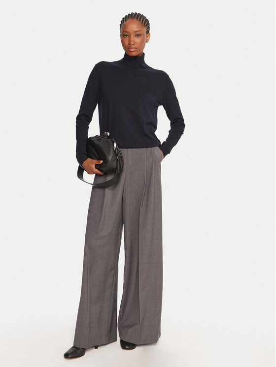 Weekend Max Mara Weekend Max Mara Dolcevita Kiku 2525366012 Blu scuro Regular Fit