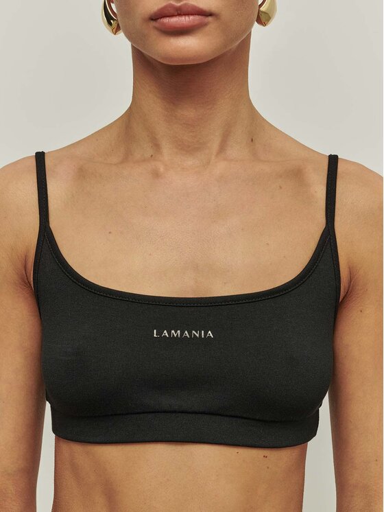 La Mania La Mania Top PALM Černá Active Fit