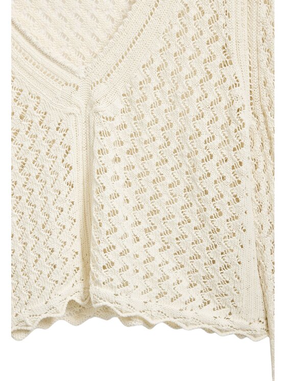 Desigual Desigual Maglione Jers flam Bianco Regular Fit